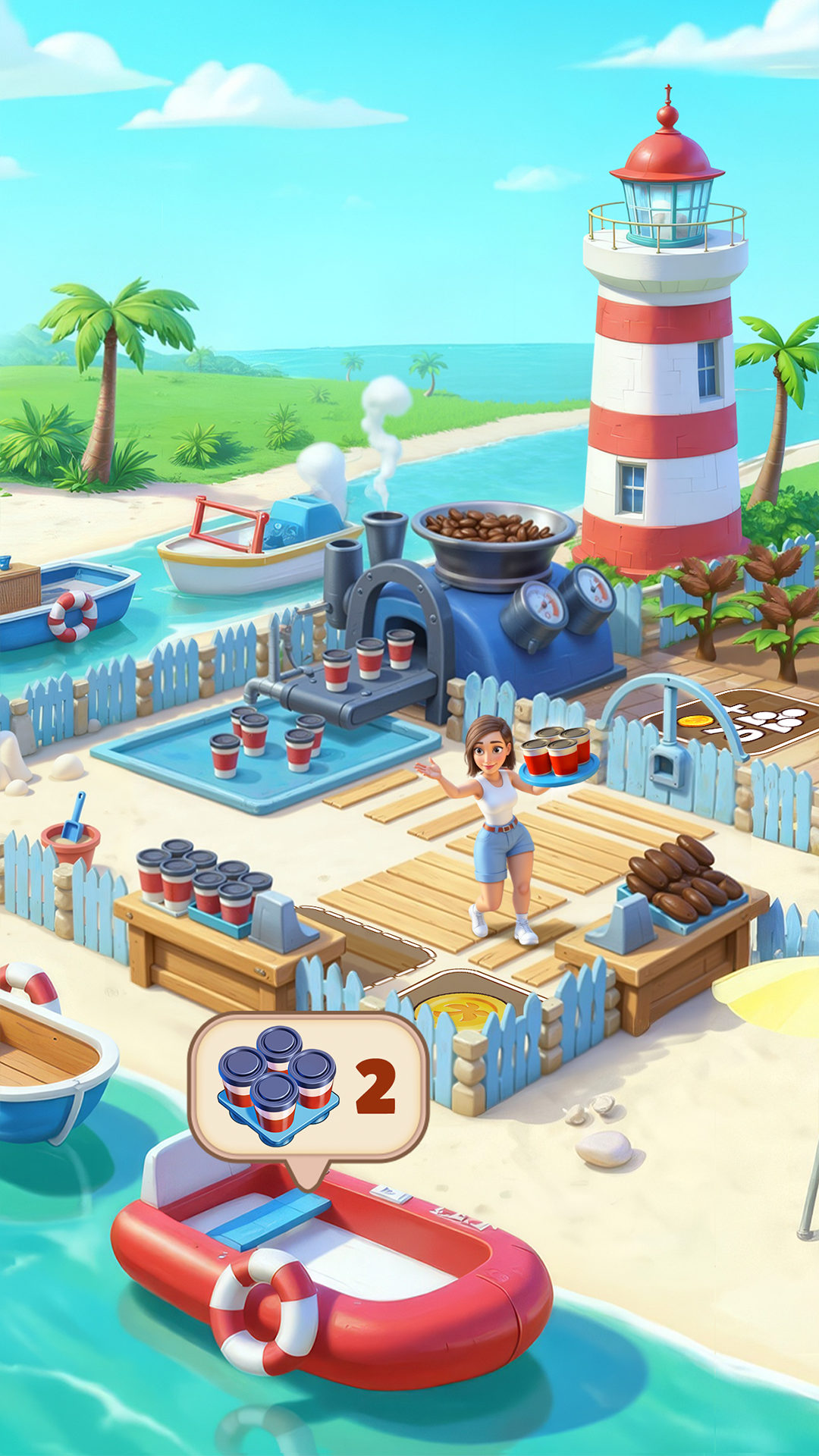 Travel Town - Merge Adventure ภาพที่ 1
